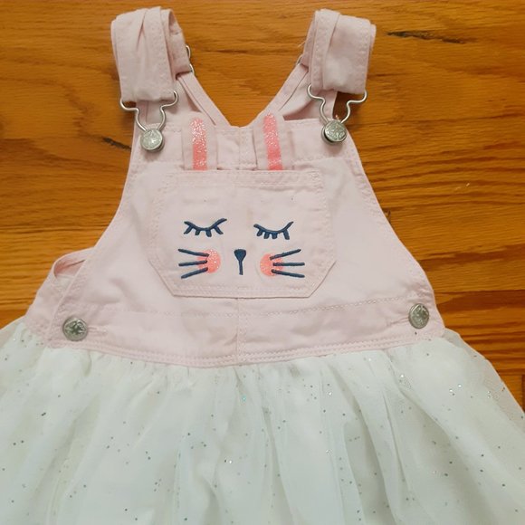 Oshkosh B'gosh Overall Bunny Jumper Dress - Picture 10 of 15